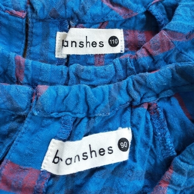 Branshes(ブランシェス)のbranshes　姉妹お揃い　110&90 　チュニック　Tシャツ キッズ/ベビー/マタニティのキッズ服女の子用(90cm~)(Tシャツ/カットソー)の商品写真