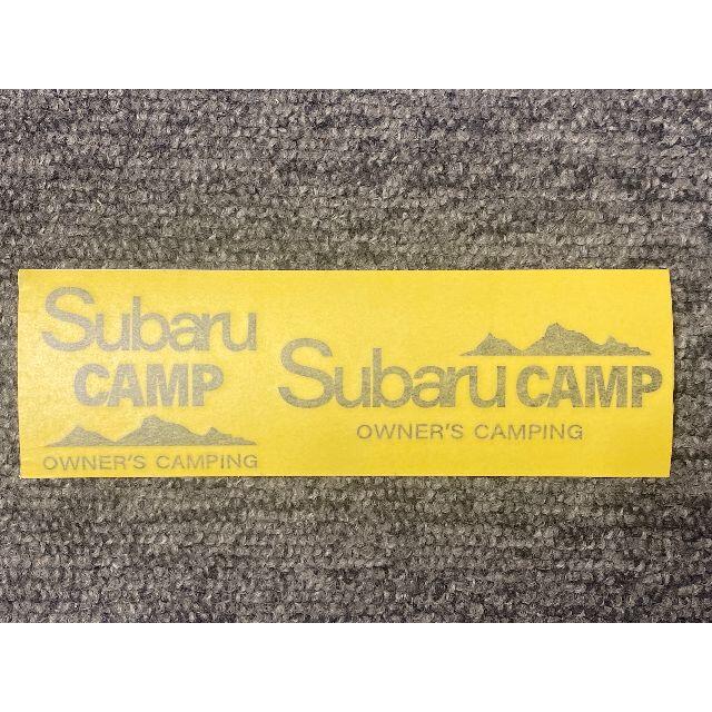 スバル(スバル)のSUBARU CAMP White Sticker【白】 自動車/バイクの自動車(その他)の商品写真