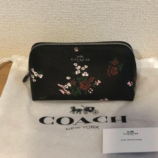 コーチ(COACH)のコーチ⭐︎ブラックマルチカラー(ポーチ)