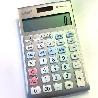 カシオ(CASIO)の【かーたんさま専用】カシオ　電卓　JS-20WK(オフィス用品一般)