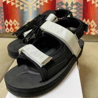 suicoke - suicoke 別注 フリンジサンダル 6 24cm ユナイテッド