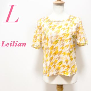 レリアン(leilian)のLeilian  レリアン 半袖Tシャツ 総柄 カジュアル (Tシャツ(半袖/袖なし))