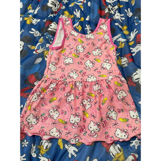 キティ　水着　95 キッズ/ベビー/マタニティのキッズ服女の子用(90cm~)(水着)の商品写真