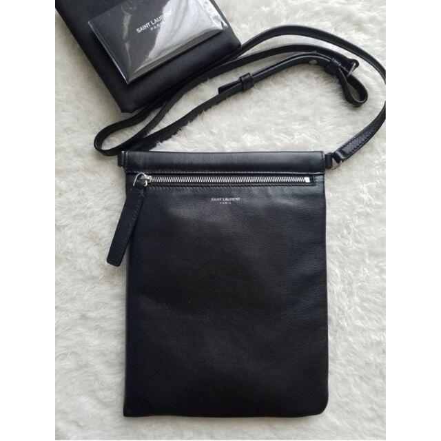 Saint Laurent - SAINT LAURENT サンローラン レザー クロスボディ