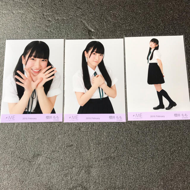 ノイミー ≠ME 櫻井もも 初期 生写真 エンタメ/ホビーのタレントグッズ(アイドルグッズ)の商品写真
