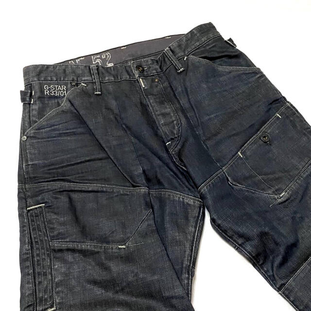 G-STAR RAW(ジースター)のG-STAR RAW ジースターロゥ バイカー デニム サイズ33 約85cm メンズのパンツ(デニム/ジーンズ)の商品写真