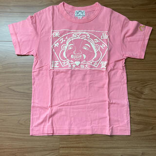 エビス(EVISU)のEVISU 品質保証Ｔシャツ ピンク 34(Tシャツ(半袖/袖なし))