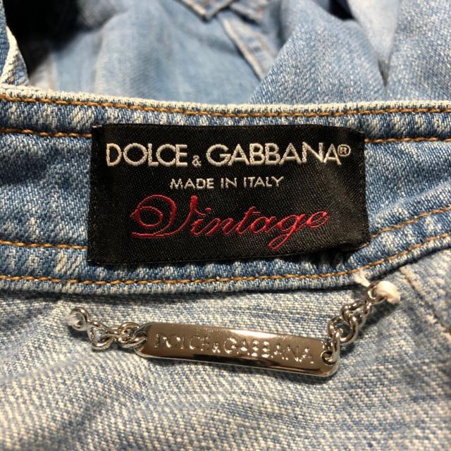 DOLCE&GABBANA(ドルチェアンドガッバーナ)のドルチェアンドガッバーナ Gジャン 36 S - レディースのジャケット/アウター(Gジャン/デニムジャケット)の商品写真