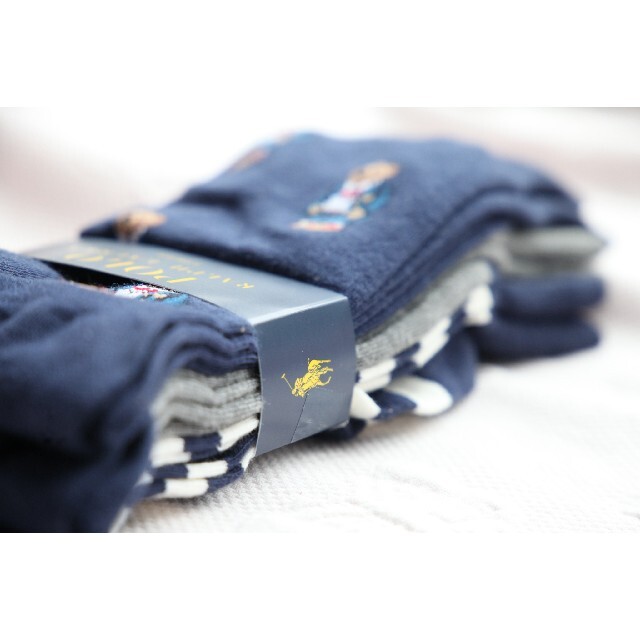 POLO RALPH LAUREN(ポロラルフローレン)のPOLO ラルフローレンのおしゃれなメンズソックス【3足セット】【新品です】 メンズのレッグウェア(ソックス)の商品写真