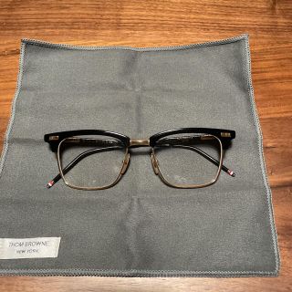 トムブラウン(THOM BROWNE)のトムブラウン　メガネ　眼鏡　TB-711-Ａ-BLK THOM BROWNE(サングラス/メガネ)