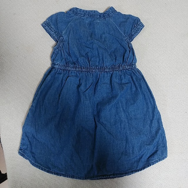 babyGAP(ベビーギャップ)の☆最終値下げ☆ baby Gap デニムワンピース キッズ/ベビー/マタニティのベビー服(~85cm)(ワンピース)の商品写真