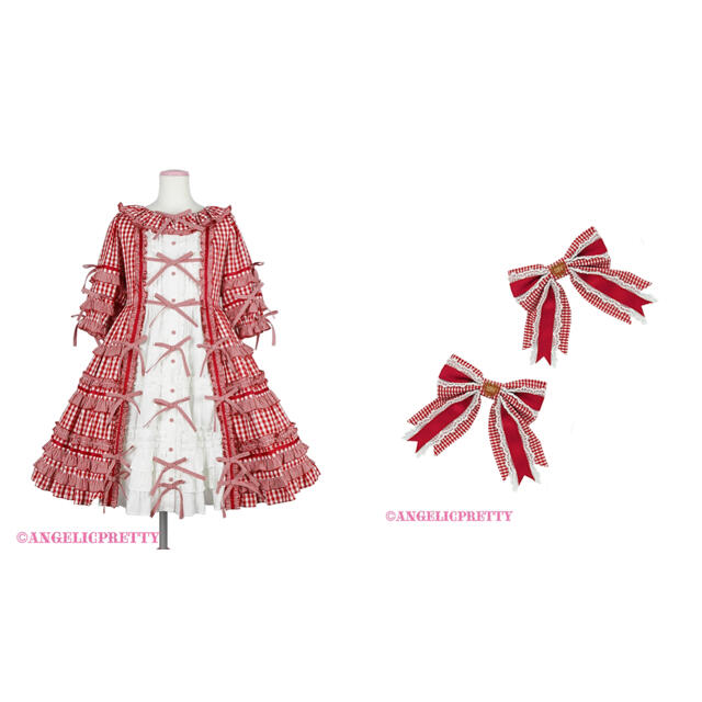 angelic pretty☆Little House ワンピース　赤