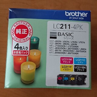 ブラザー(brother)のbrother インクカートリッジ LC211(オフィス用品一般)