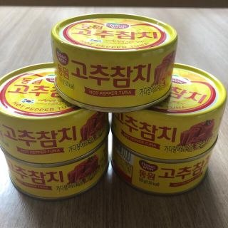 コストコ(コストコ)のコストコ　韓国ツナ缶　5缶(缶詰/瓶詰)