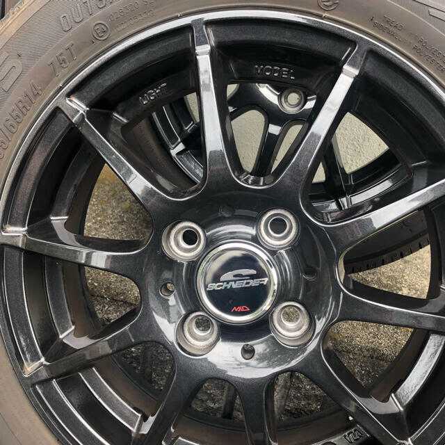 155/65R14 タイヤ ホイール 4本セット