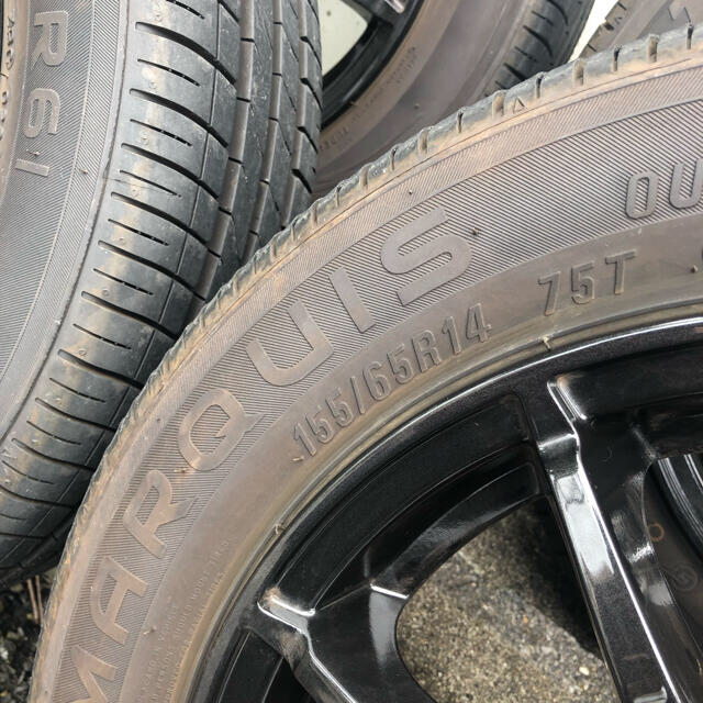 155/65R14 タイヤ ホイール 4本セット