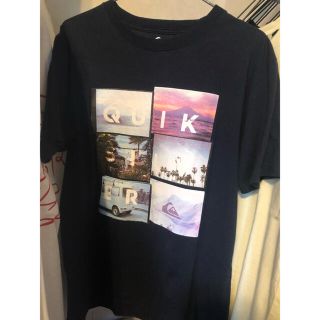 クイックシルバー(QUIKSILVER)のクイックシルバー　Tシャツ　カットソー　ネイビー(Tシャツ/カットソー(半袖/袖なし))