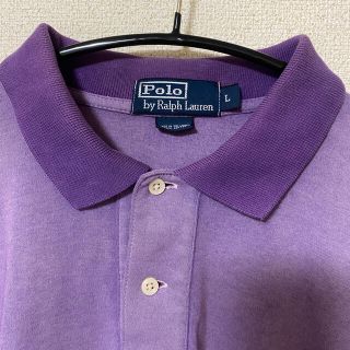 ポロラルフローレン(POLO RALPH LAUREN)のPOLO Ralph Lauren ポロシャツ 半袖　紫　vintage(ポロシャツ)