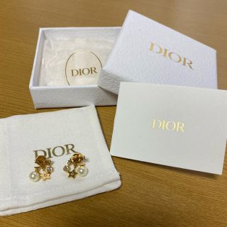 Dior ディオール CDロゴ 星 スター チェーン カフ付き ピアス 右耳用