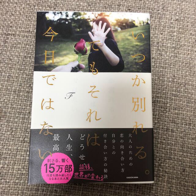 角川書店(カドカワショテン)のいつか別れる。でもそれは今日ではない エンタメ/ホビーの本(その他)の商品写真