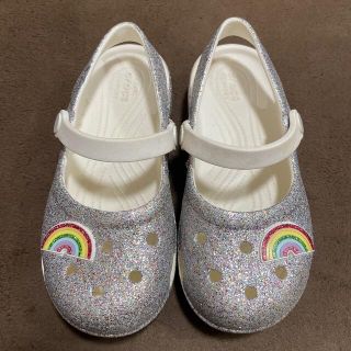 クロックス(crocs)の【美品キッズ】クロックスサンダル/20cm(サンダル)