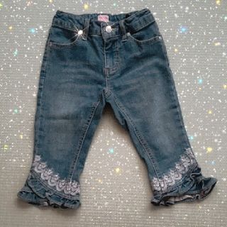 アクシーズファム(axes femme)のaxes kids♡ 七分丈デニム size120(パンツ/スパッツ)