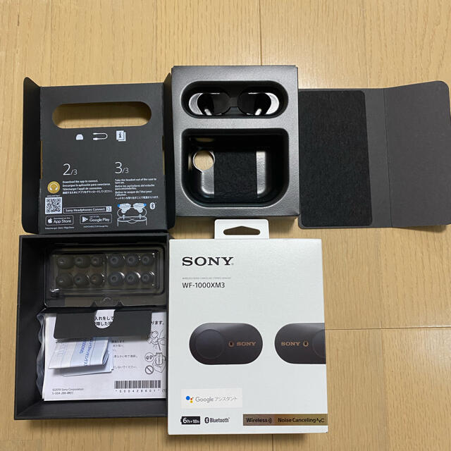 SONY(ソニー)のkakeru様　専用　　　SONY WF-1000XM3(B) スマホ/家電/カメラのオーディオ機器(ヘッドフォン/イヤフォン)の商品写真