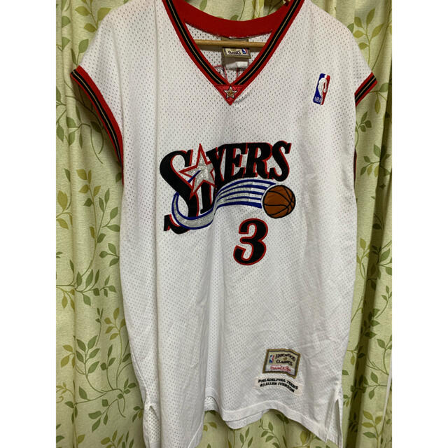 MITCHELL & NESS(ミッチェルアンドネス)のmitchell&ness 76ers sixers シクサーズ iverson メンズのトップス(タンクトップ)の商品写真