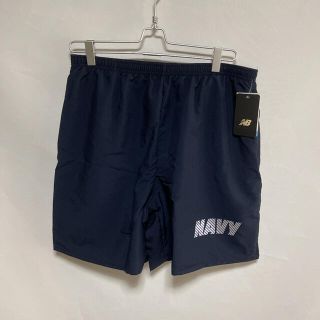 ニューバランス(New Balance)の新品　ニューバランス　アメリカ軍　NAVY トレーニングショーツ/L(ショートパンツ)