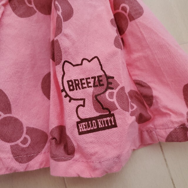 BREEZE(ブリーズ)のBREEZE　キティ　コラボ　スカート キッズ/ベビー/マタニティのキッズ服女の子用(90cm~)(スカート)の商品写真