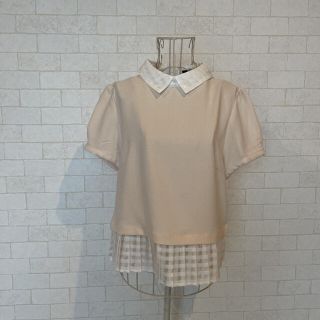 ヘザー(heather)の◎新品◎ Heather 異素材ブラウス(シャツ/ブラウス(半袖/袖なし))