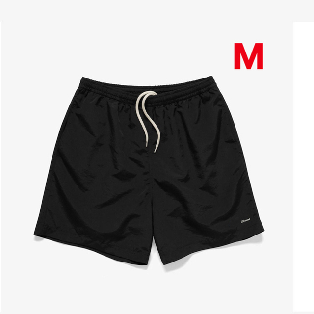 1LDK SELECT(ワンエルディーケーセレクト)のjjjjound  7" Camper Short Black ジョウンド メンズのパンツ(ショートパンツ)の商品写真