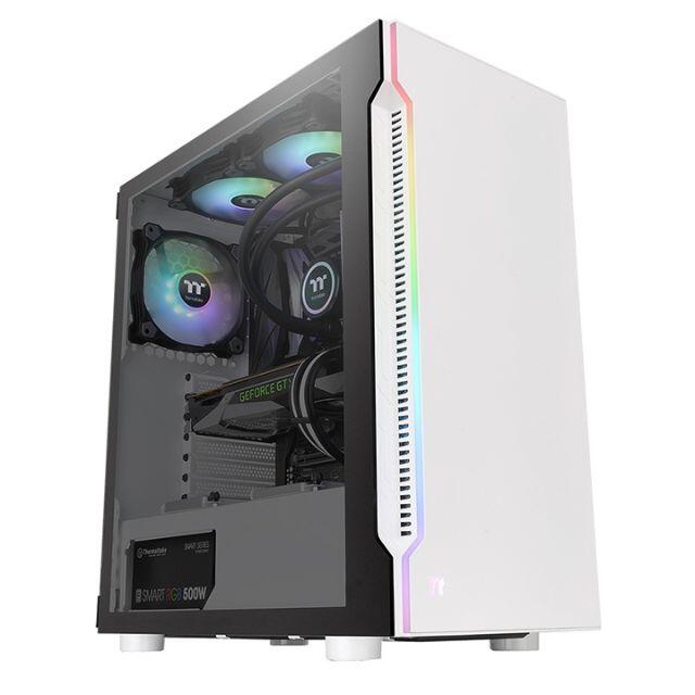 Thermaltake H200 TG RGB Snow Edition 1