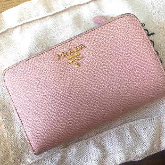 PRADA サフィアーノ 財布 オーキッド