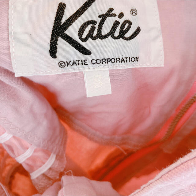 Katie(ケイティー)の𓎛 katie CORSETTI tight skirt pink レディースのスカート(ひざ丈スカート)の商品写真