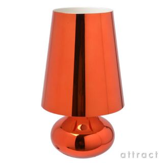 カルテル(kartell)のKartell Cindy tangerine 電球付き(テーブルスタンド)