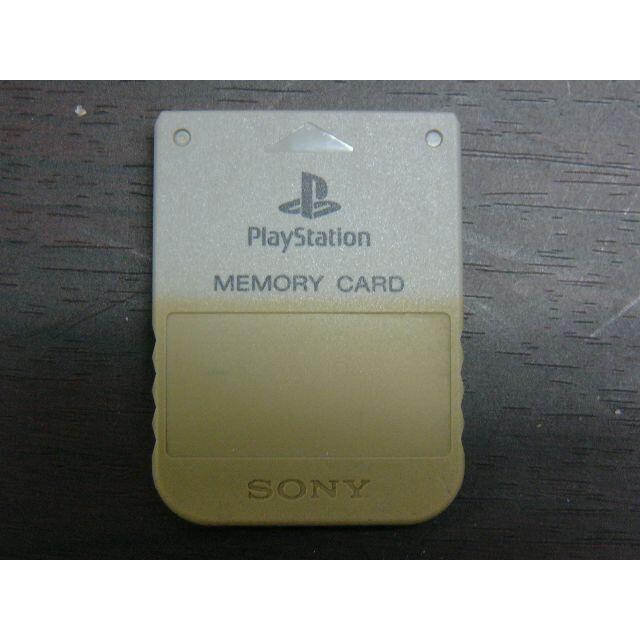 PlayStation(プレイステーション)のPlayStation用メモリーカード (SCPH-1020) エンタメ/ホビーのゲームソフト/ゲーム機本体(その他)の商品写真