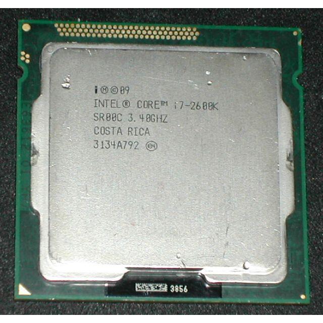 ジャンクCPU Core i7 2600K LGA1155
