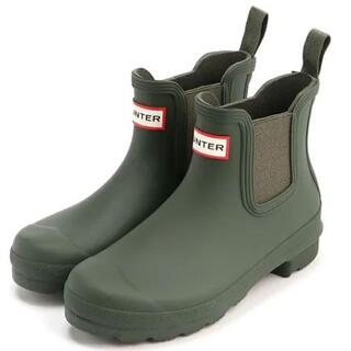 ハンター(HUNTER)のHUNTER (W) ORIGINAL CHELSEA BOOTS 24cm(レインブーツ/長靴)