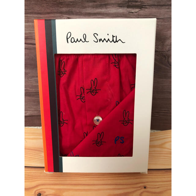 Paul Smith(ポールスミス)の新品 ポールスミス トランクスパンツ M アンダーウェア うさぎ　ラビットピンク メンズのアンダーウェア(トランクス)の商品写真