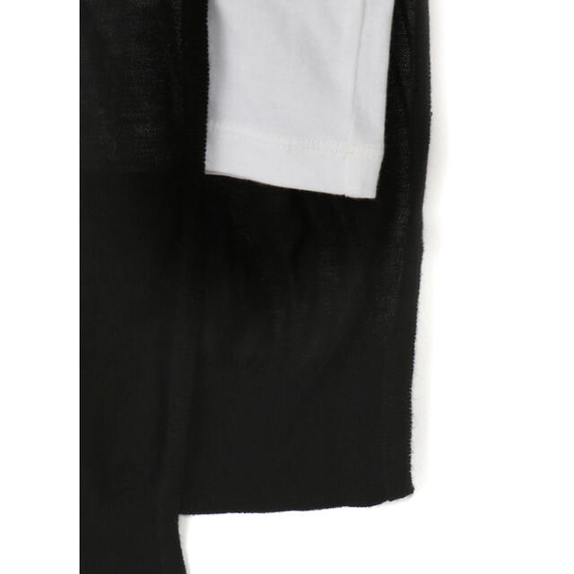 Y's(ワイズ)のRISMATbyY’s PLAIN STITCH HALF KNIT半袖Tシャツ レディースのトップス(Tシャツ(半袖/袖なし))の商品写真