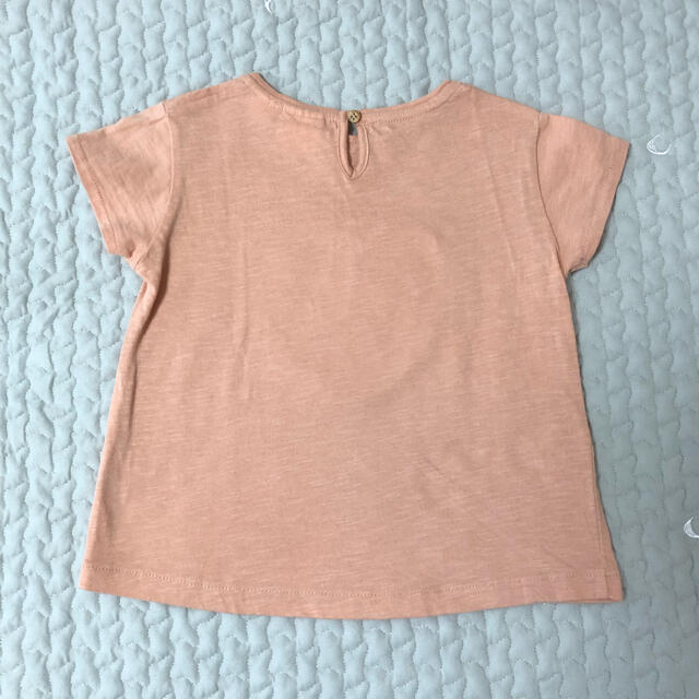 ZARA KIDS(ザラキッズ)のZARA ハート柄Tシャツ　2枚セット　女の子 キッズ/ベビー/マタニティのキッズ服女の子用(90cm~)(Tシャツ/カットソー)の商品写真