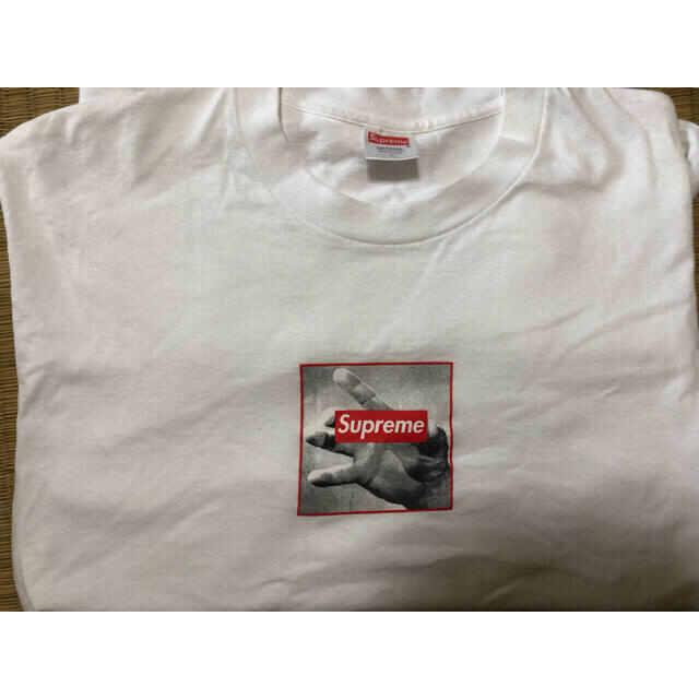 Tシャツ/カットソー(半袖/袖なし)バーバラクルーガー　supreme box logo tee  old レア