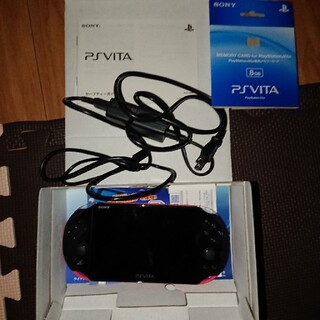 プレイステーションヴィータ(PlayStation Vita)のPS Vita ブラック＆ピンク(携帯用ゲーム機本体)