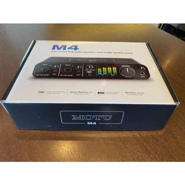 MOTU M4 オーディオインターフェイス USB　新品