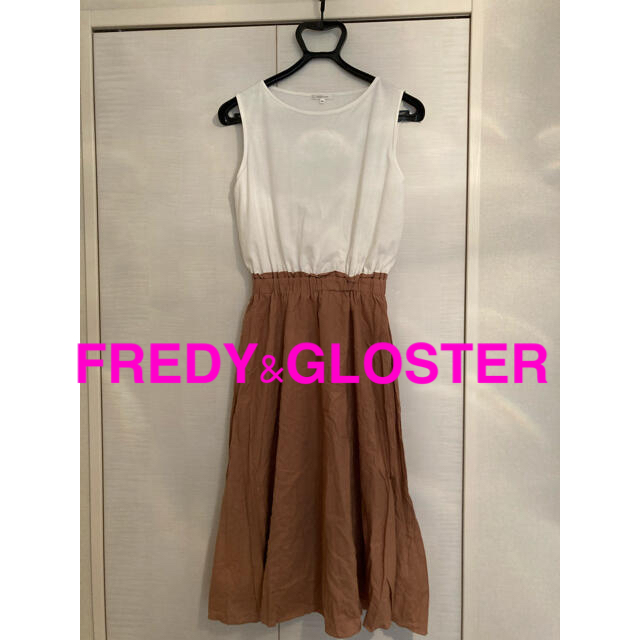 Fredy Gloster お値下げ Fredy ワンピース ノースリーブ 白の通販 By とりちゃん S Shop フレディ アンドグロスターならラクマ