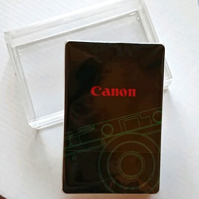 Canon キャノン カメラトランプ 【非売品・未開封】  エンタメ/ホビーのテーブルゲーム/ホビー(トランプ/UNO)の商品写真