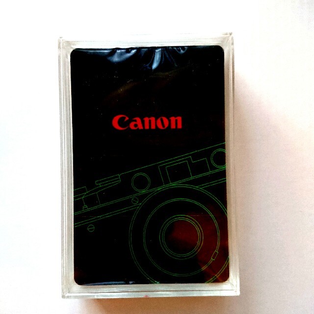 Canon キャノン カメラトランプ 【非売品・未開封】  エンタメ/ホビーのテーブルゲーム/ホビー(トランプ/UNO)の商品写真