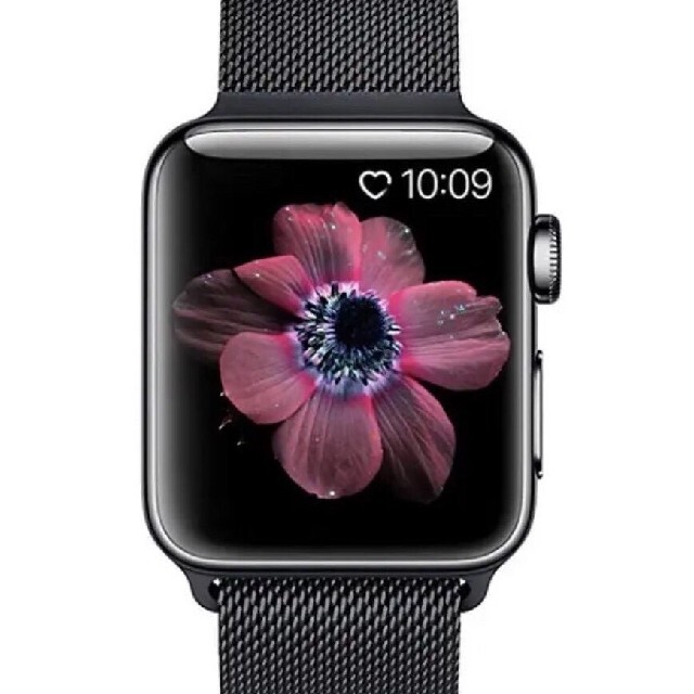 送料無料♡ Applewatch ミラネーゼループバンド　アップルウォッチ 時計 メンズの時計(金属ベルト)の商品写真