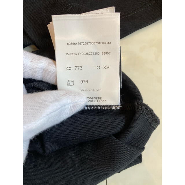 【クリーニング済】モンクレール MONCLERの通販 by AB蔵's shop｜ラクマ Tシャツ ネイビー サイズXS 正規店お得